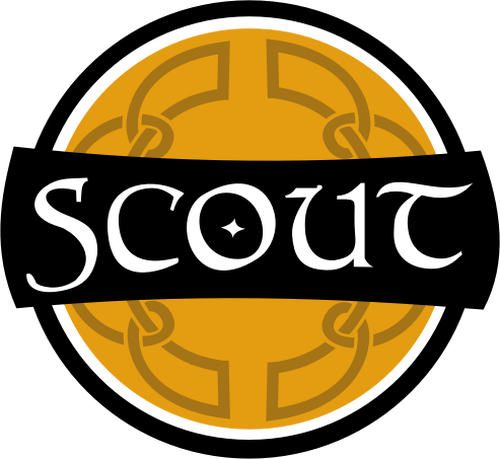 Scout keltskÃ© znamenÃ­ Vektor Klipart