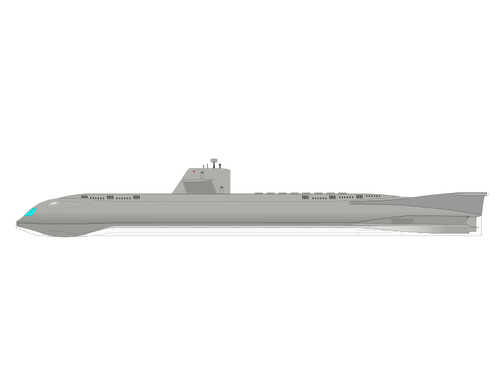 Seaview submarin vector imagine