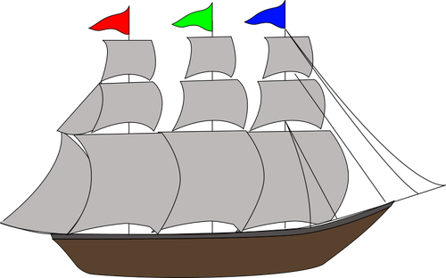 Gray ship