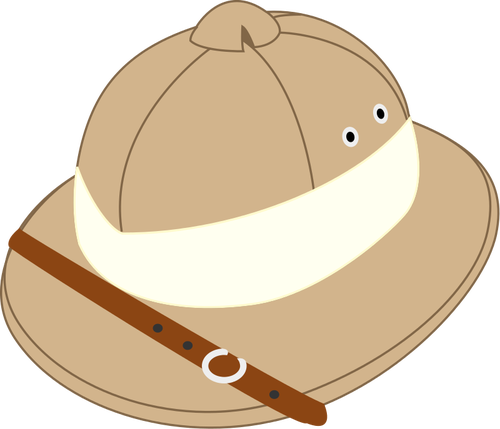 Salakot kapelusz wektorowa