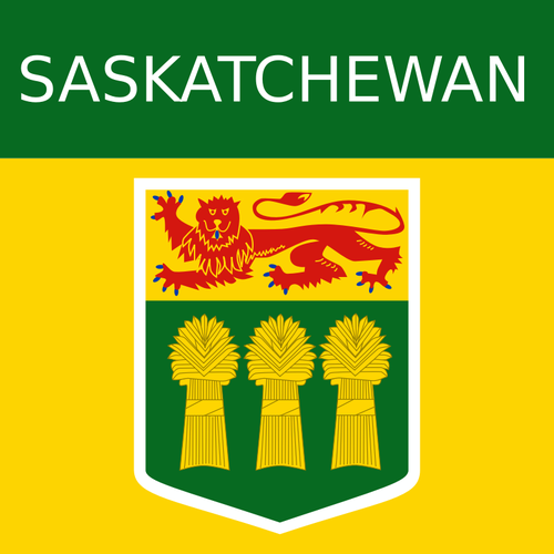 Saskatchewan territorium symbol vektor ClipArt