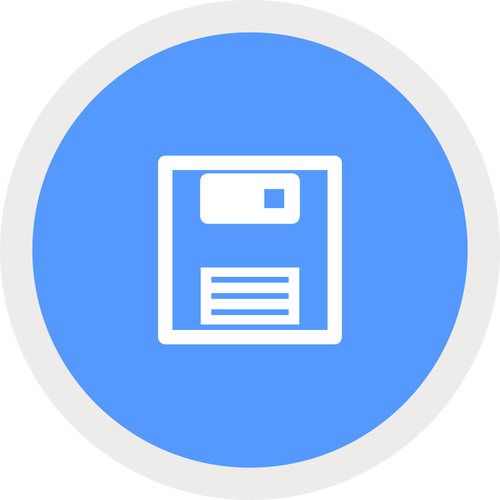 Floppy disk simbol
