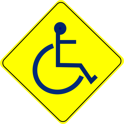 Przestroga dla wÃ³zkÃ³w inwalidzkich