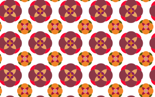 Modelul vectorial floral abstract
