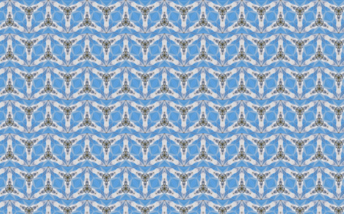 Blaue geometrische Muster