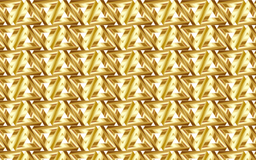 Nahtlose Goldene Dreiecke Muster
