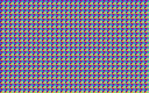 Naadloze driehoekige patroon 11