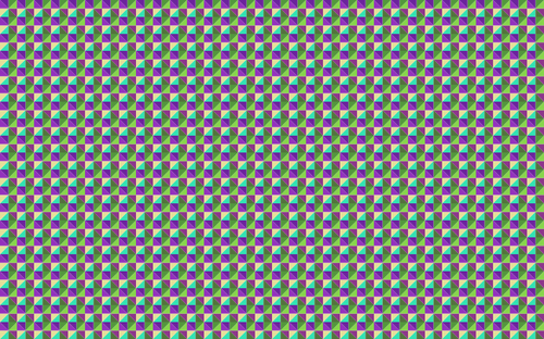 Groen en violet patroon