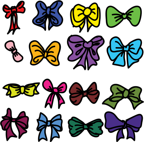 Collection of bows