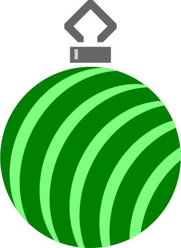 Stripy mingea verde