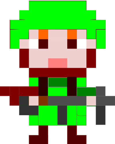 Pixel soldaat