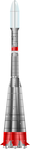 Soyuz foguete vetor clip-art