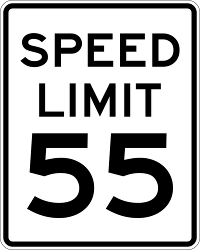OmezenÃ­ rychlosti 55