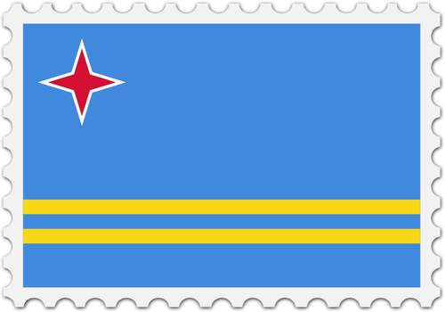 Aruba-Flag Bild