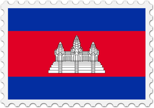 KambodÅ¼a flaga obrazu