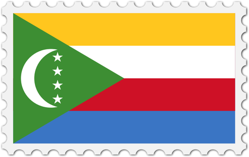 Gambar bendera Komoro