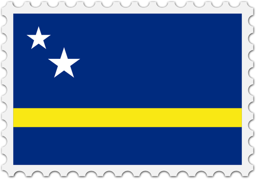 Curacao-Flag Bild