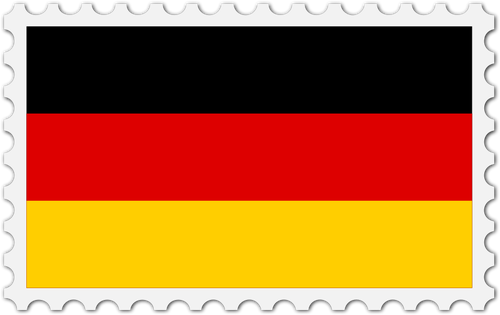 Niemiecka flaga obrazu