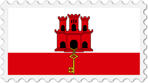 PieczÄ™Ä‡ flaga Gibraltaru