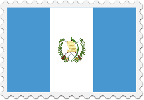 Selo de bandeira de Guatemala