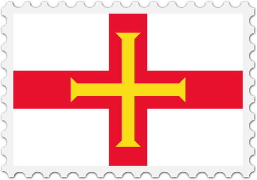 Flaga Guernsey obrazu