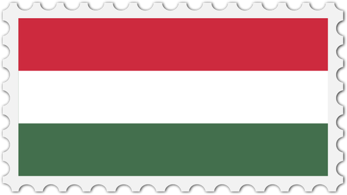 Het pictogram van de vlag van Hongarije