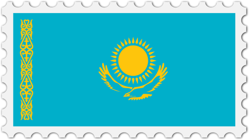 PieczÄ™Ä‡ Flaga Kazachstanu