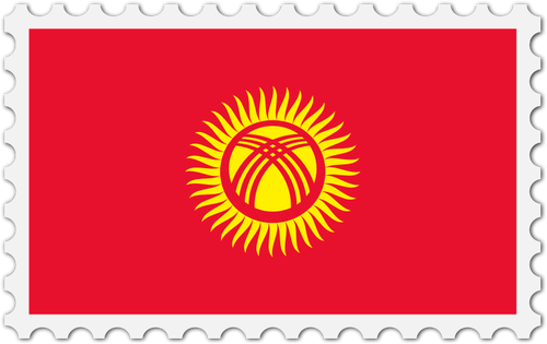 PieczÄ™Ä‡ flaga Kirgistanu