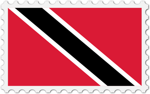 Trinidad ve Tobago bayrak damgasÄ±