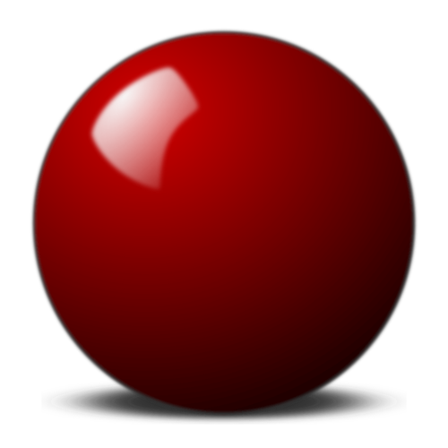 Bola merah snooker