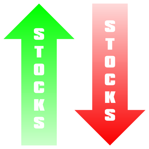 Stock trends vectorafbeeldingen