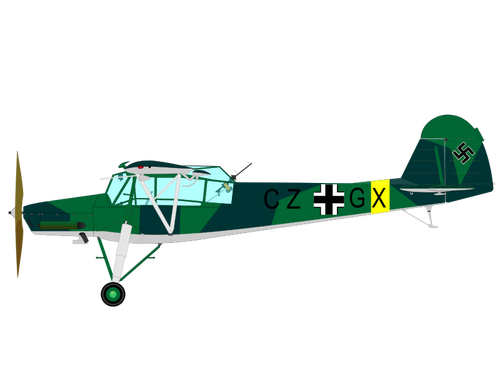Nazi-Krieg Flugzeug