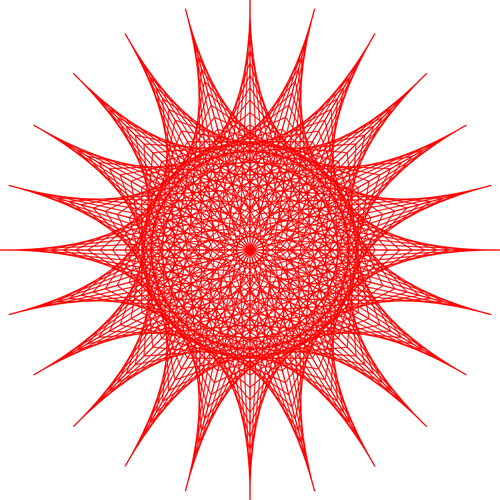 Image clipart vectoriel du symbole de chaÃ®ne art web