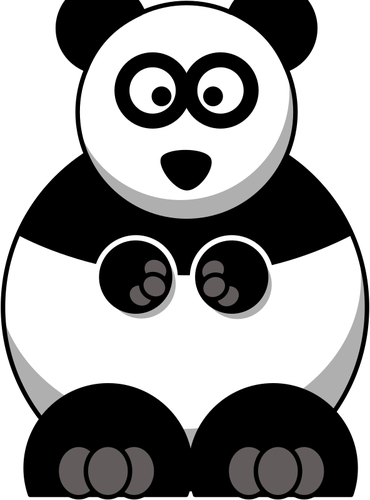 Desenho animado Panda