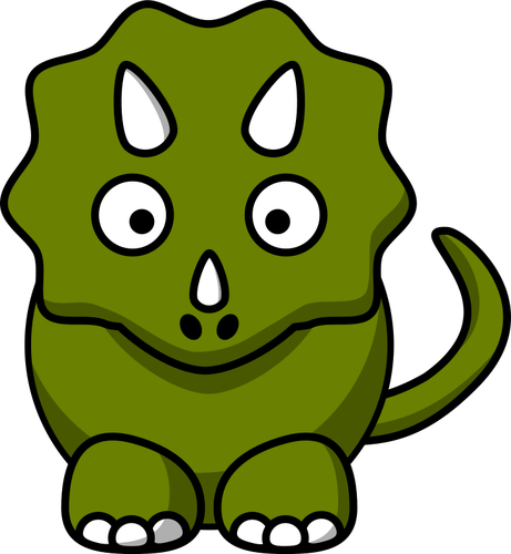 Gambar monster hijau