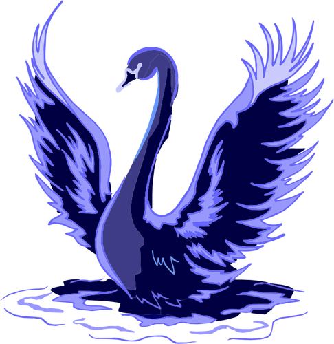 Swan albastru