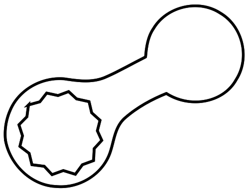 Image vectorielle du symbole de documentation de service