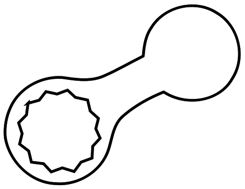 Image vectorielle du symbole de documentation de service