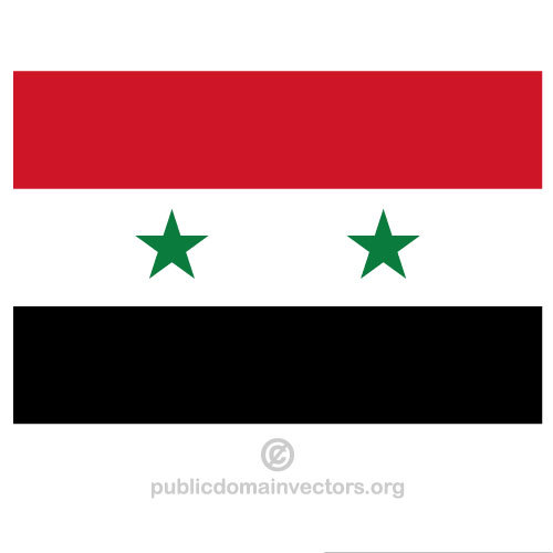 Flaggan av Syrien