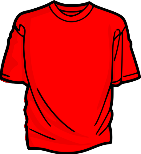 T-shirt vermelha