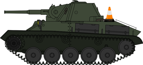 Militair voertuig T-70