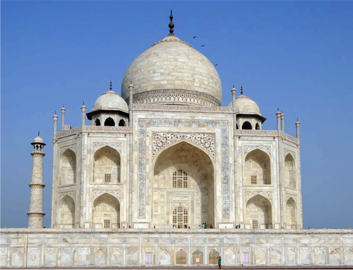 Illustration photorÃ©aliste Mahal Taj