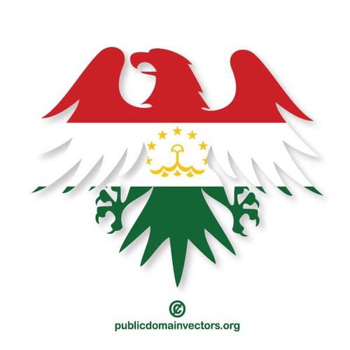 EmblÃ¨me du drapeau Tadjikistan