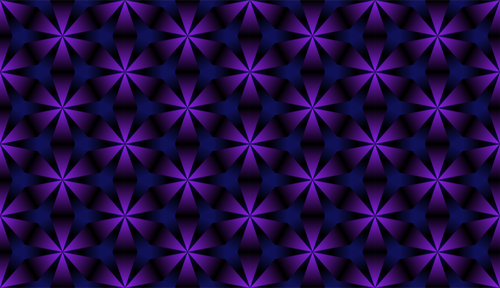 Tesselation in lila Farbe