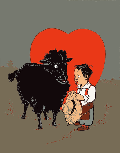Zwarte schapen en kinderen