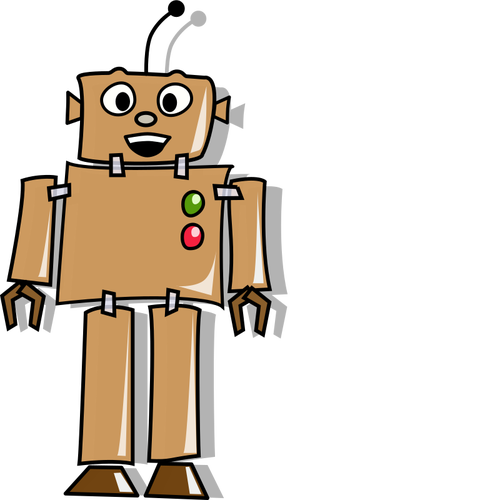 Immagine del robot del fumetto