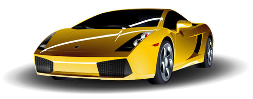 Vecteur de la Lamborghini Gallardo