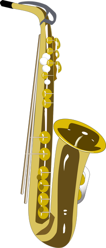 Imagen vectorial de saxofÃ³n