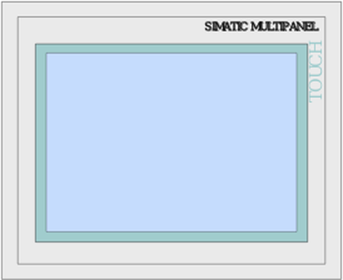 Vector tekening van simantic multi panel