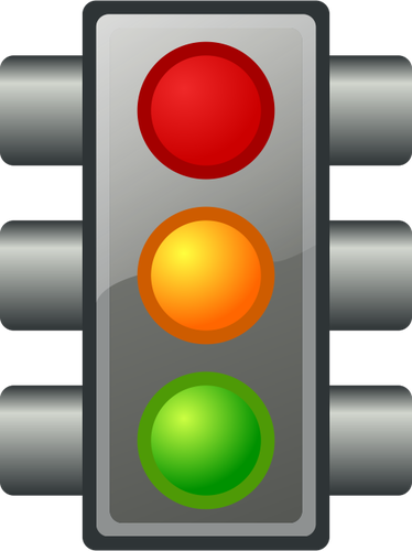Traffic-light vectorafbeeldingen